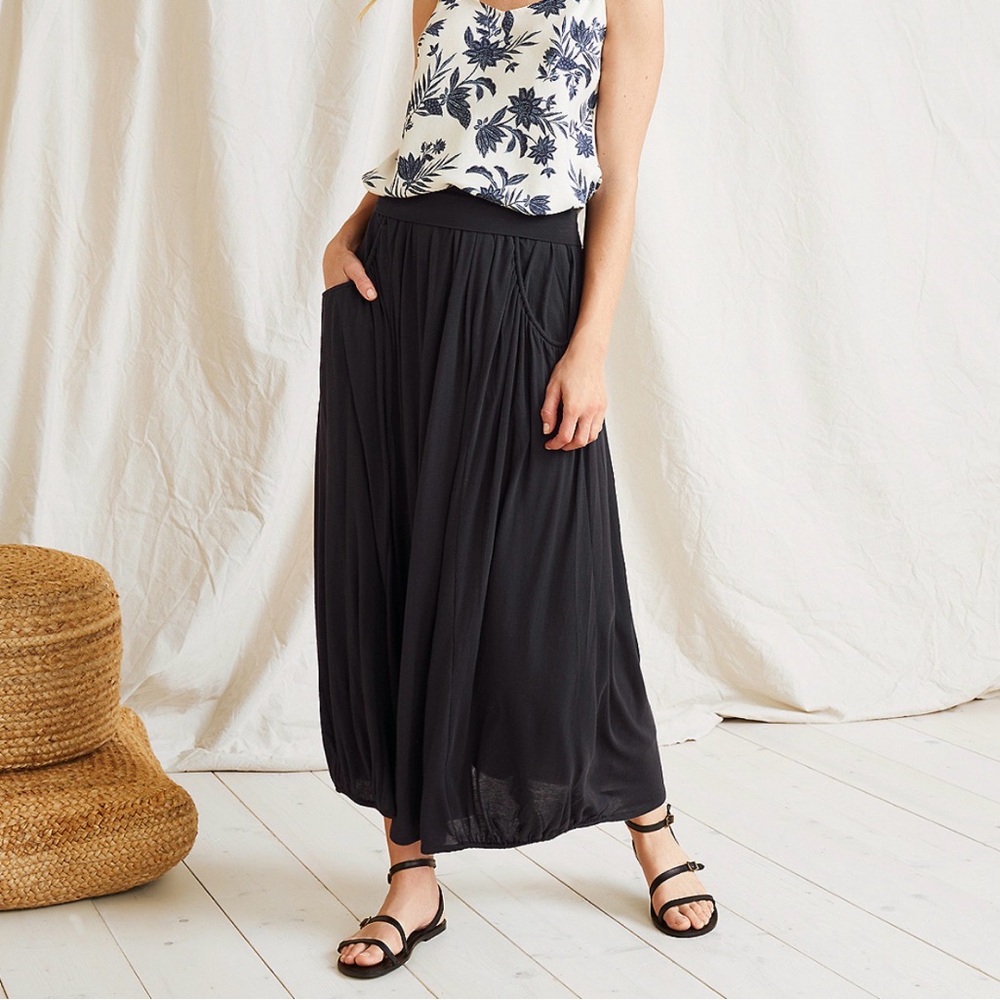 Garnet Hill Favorite Maxi Knit Skirt - Picture 4 of 10